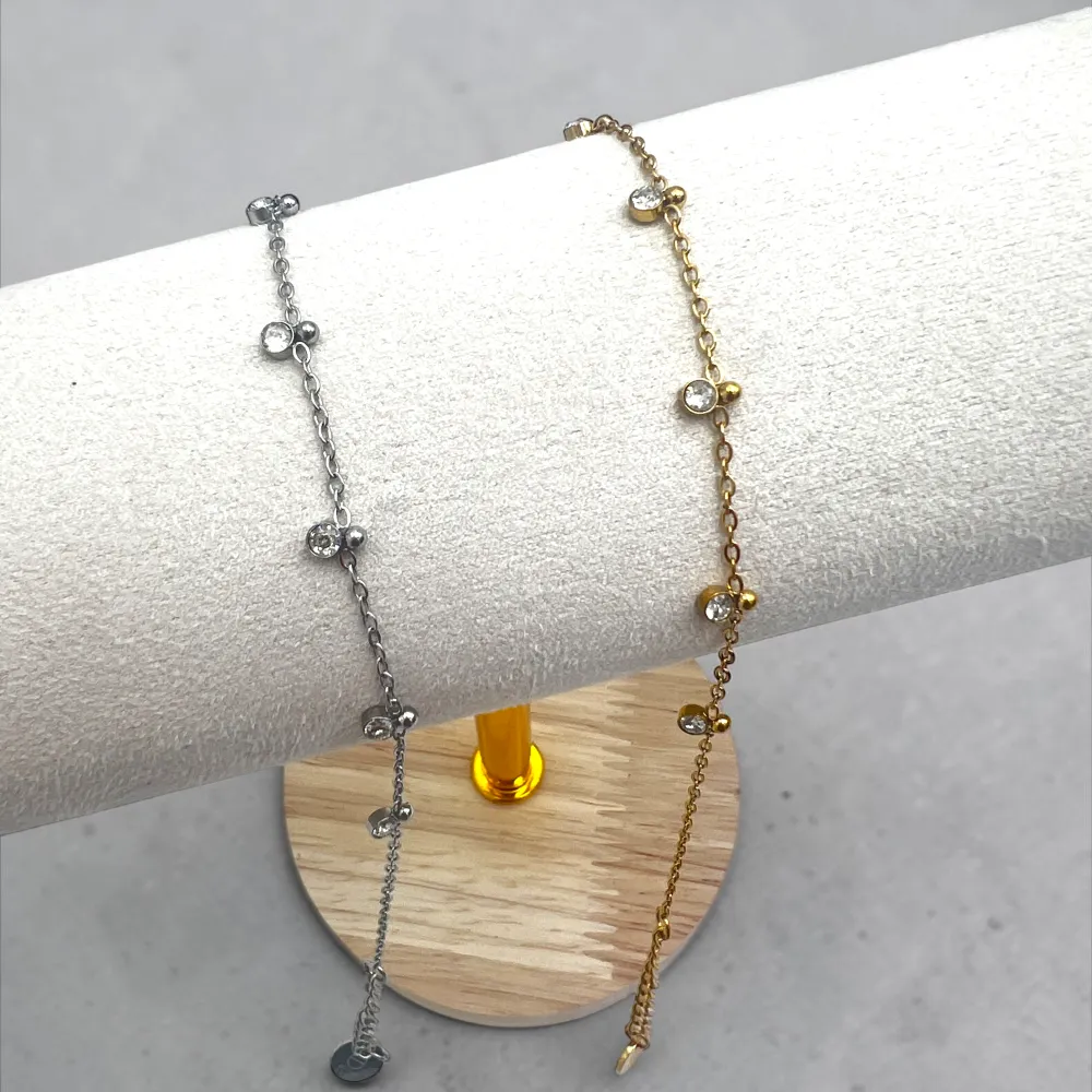 Punti luce piccoli -Bracciale in Acciaio - BR-795-17129