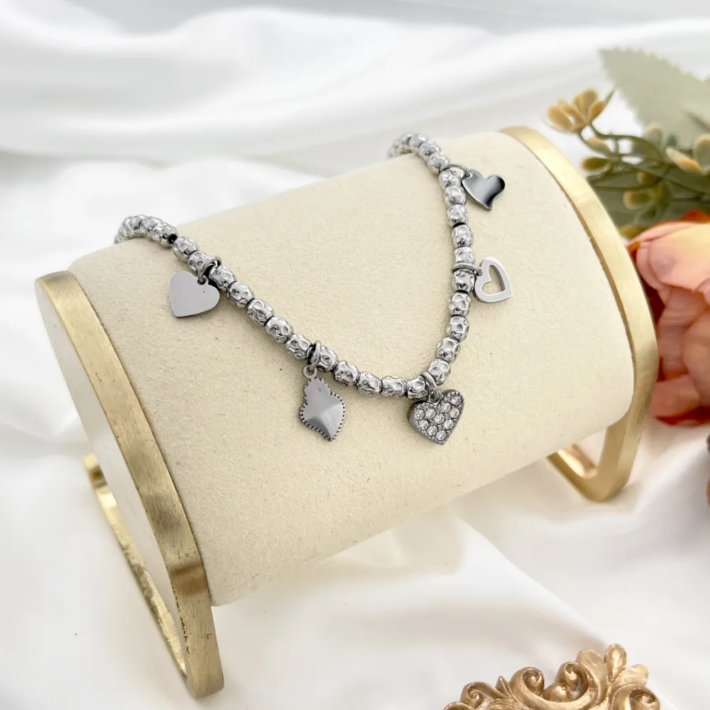 Mix Soggetti-Bracciale in Acciaio con Chiusura - BAC-103-AA5408-7191B