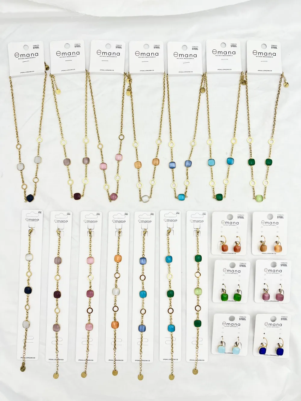 Quadrato-Bracciale Moda in Acciaio - BR-103-AA6760B