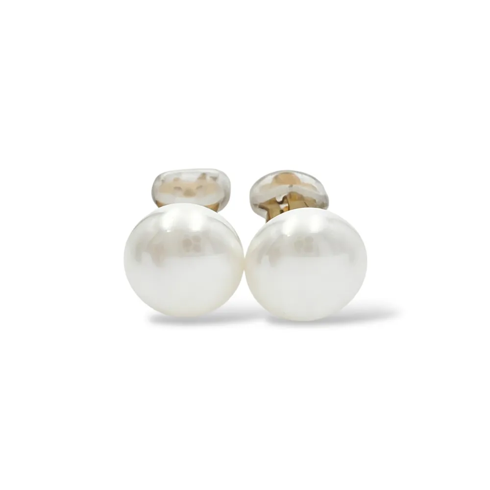 Perla di conchiglia - clip in acciaio - OR-506-498/12mm