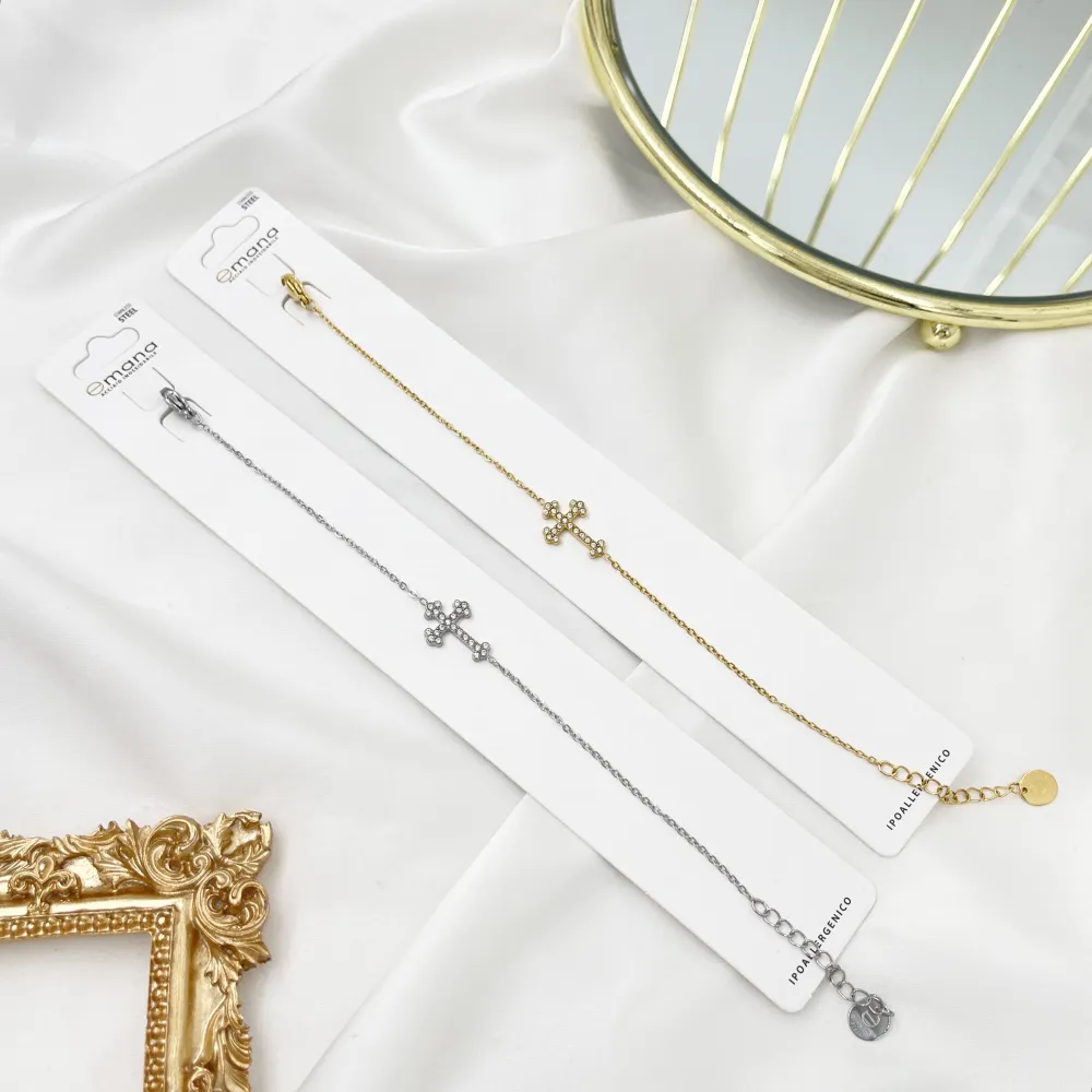 Croce-Bracciale in Acciaio EMANA - BAC-103-AA5086B