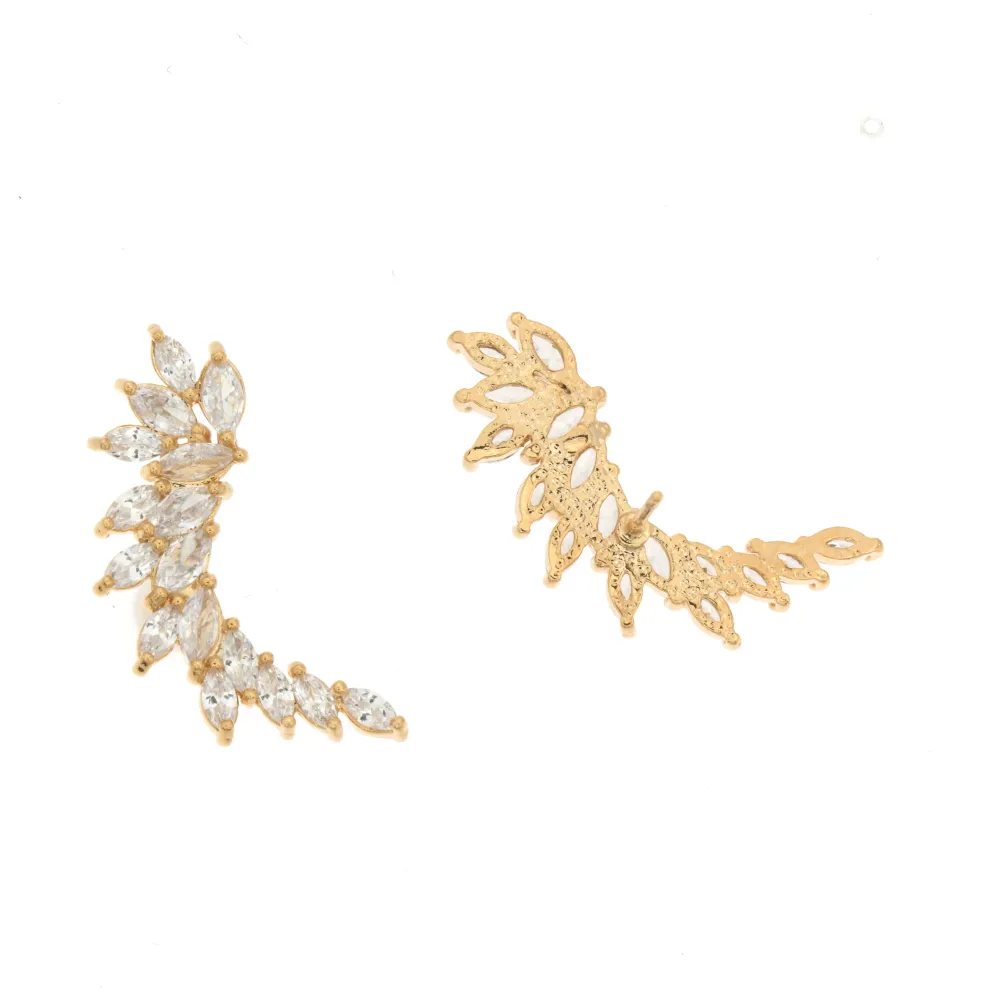 OMZ-Ear Cuff 5153 - Orecchini con  Cubic Zirconia_2