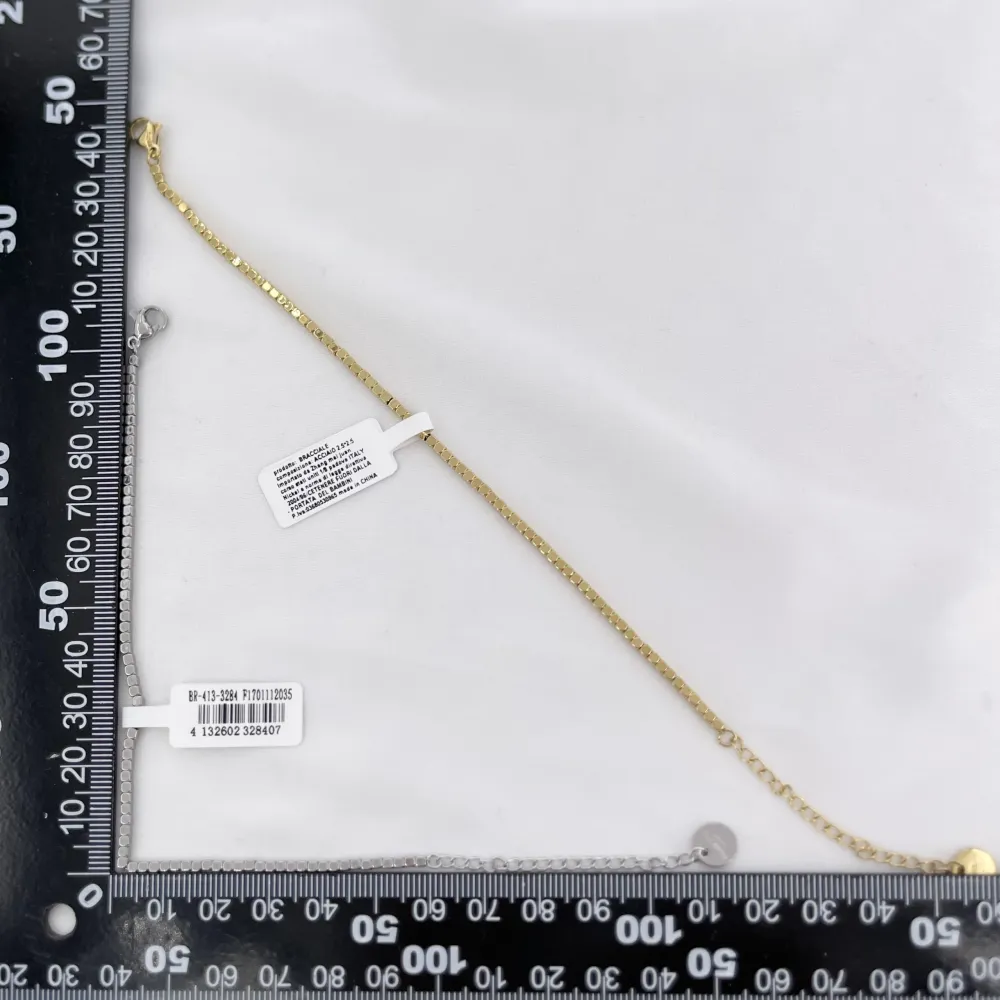 Quadratini-Bracciale in Acciaio - BR-413-3284