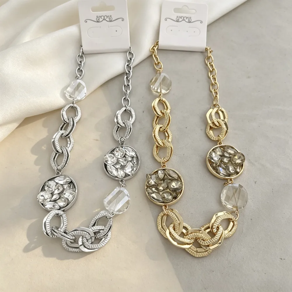 Tondo E Cerchi-Collana Corta Moda - CMC-732-733