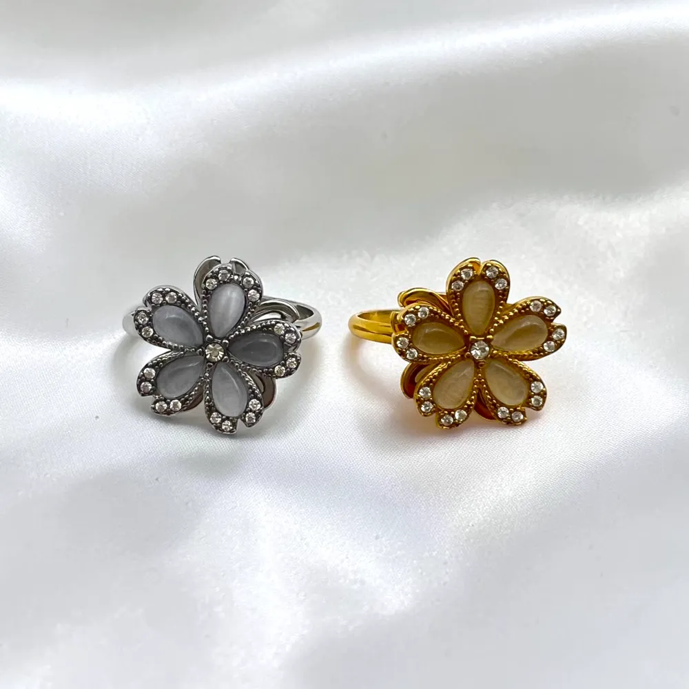 Fiore spinner -Anello in Acciaio - AN-795-15463