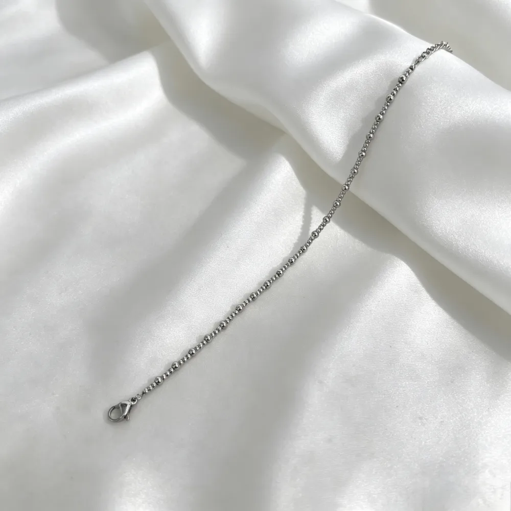 Palline-Bracciale in Acciaio - BR-103-AA7443B