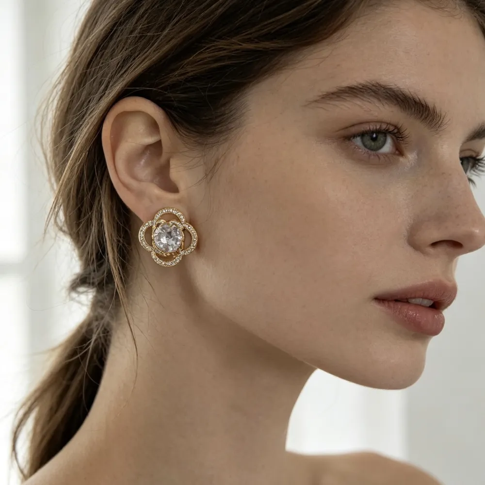 Fiore-Orecchini a Clip - OR-506-471