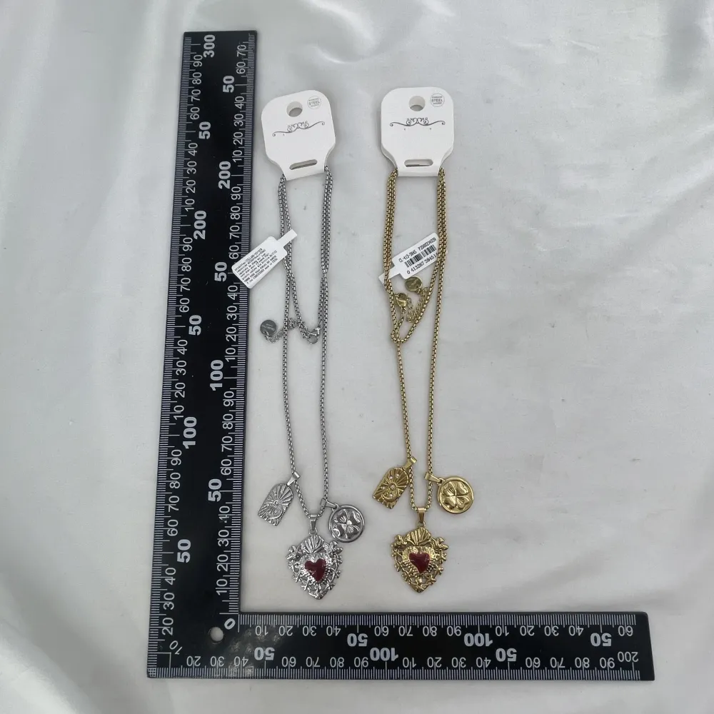 Sacro Cuore-Collana corta in Acciaio - CL-413-3845