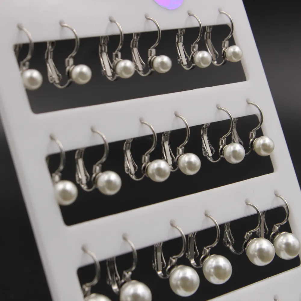 OPA-Perla Scalare 5025- 12 Paia Orecchini a monachella in Accia_2