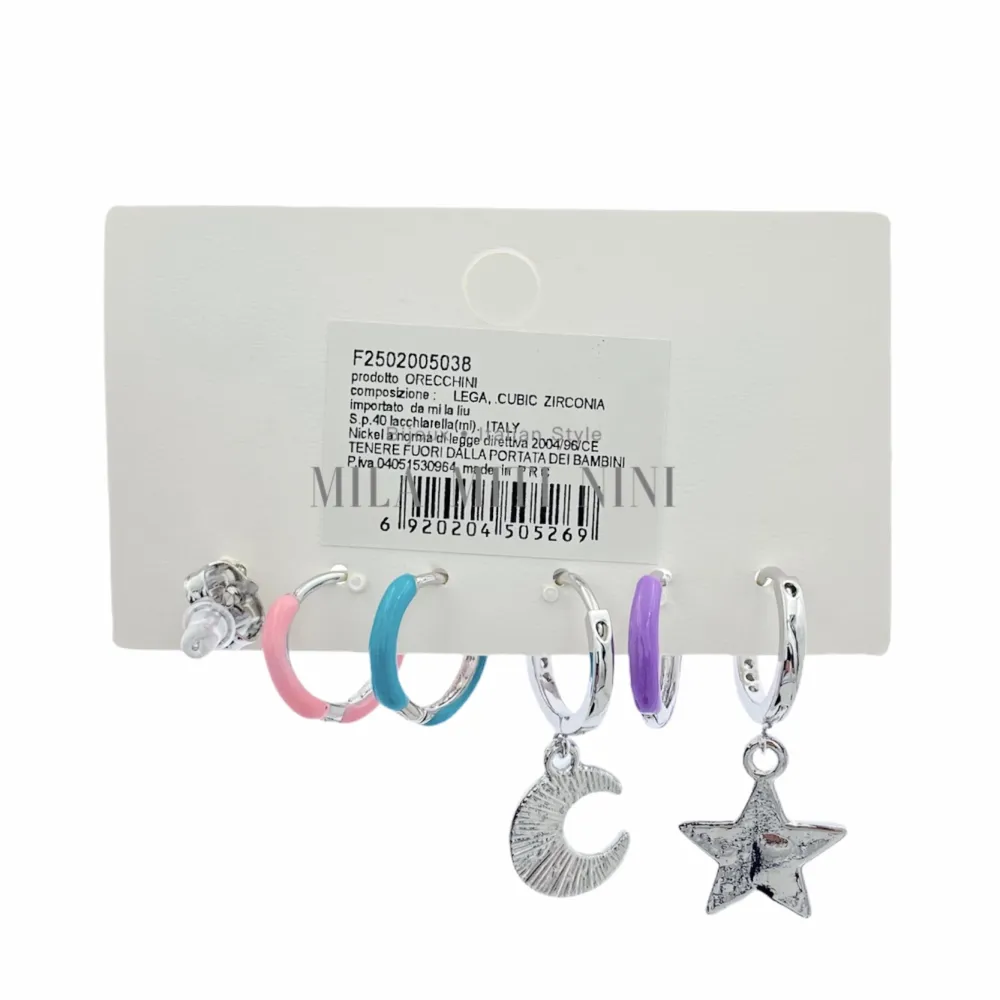 OPM007-Set 6pz-Orecchini con Zirconia_Argento_2