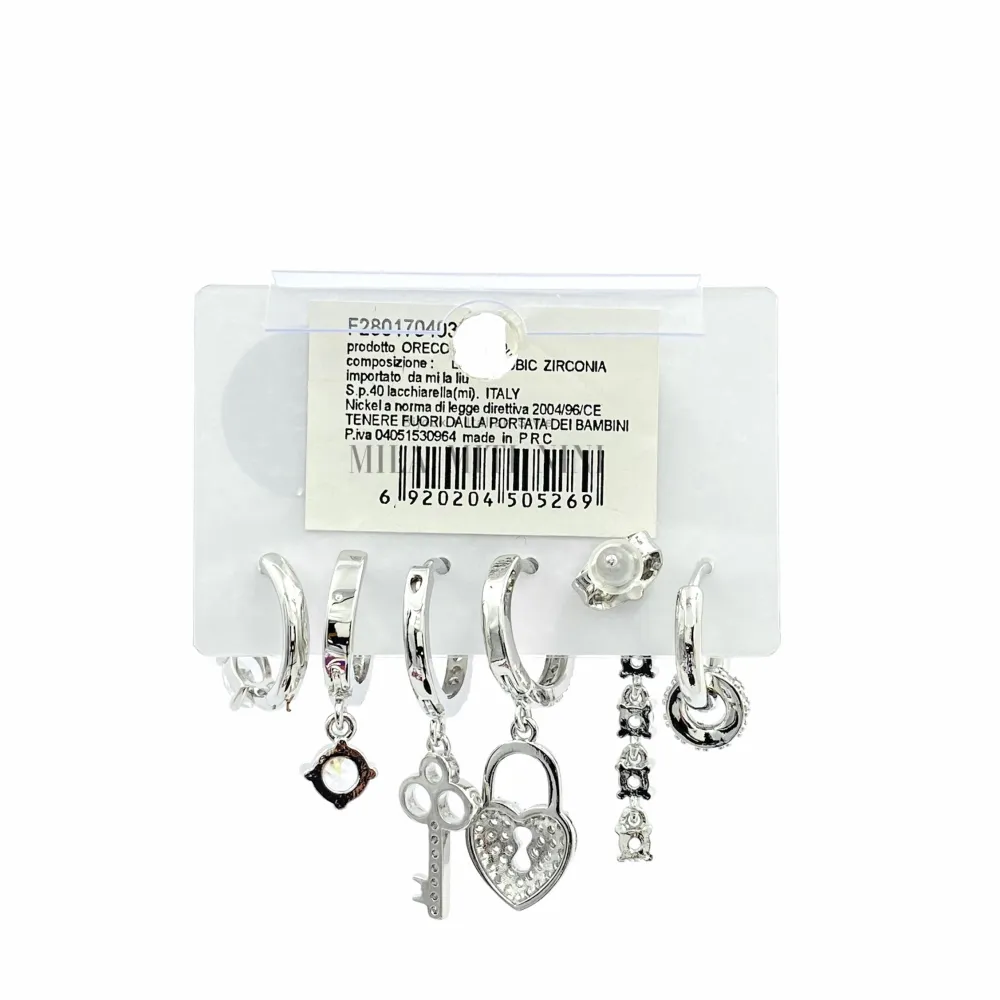 OPM036-Set 6pz-Orecchini con Zirconia_Argento_2