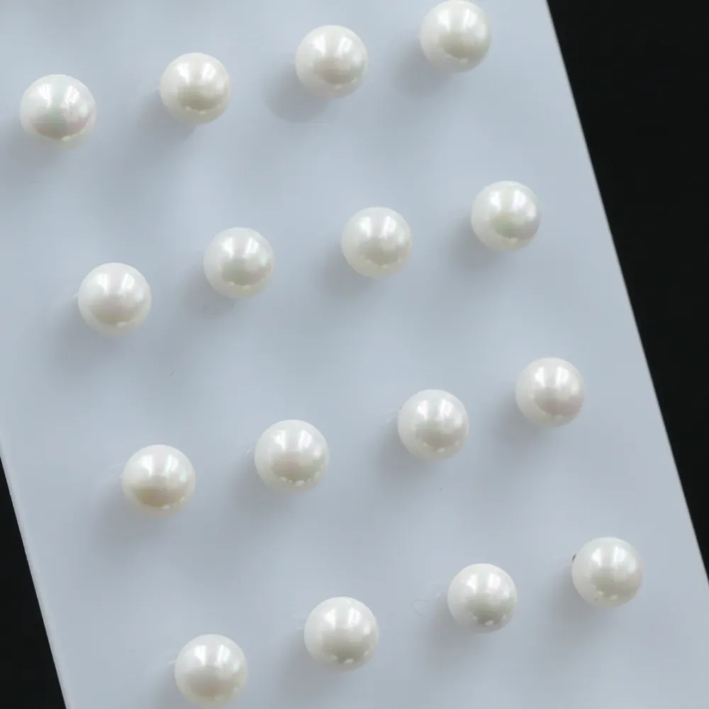 Perla di Conchiglia 7 cm Xuping - Orecchini (Conf. 12 Paia)_Bianco_2