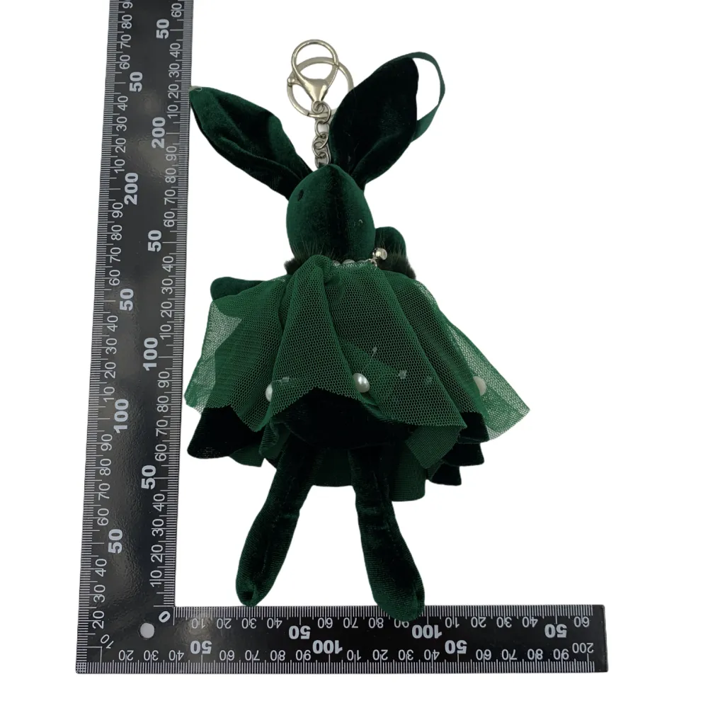 PKM6263-Coniglio Velluto-Portachiave Moda_2