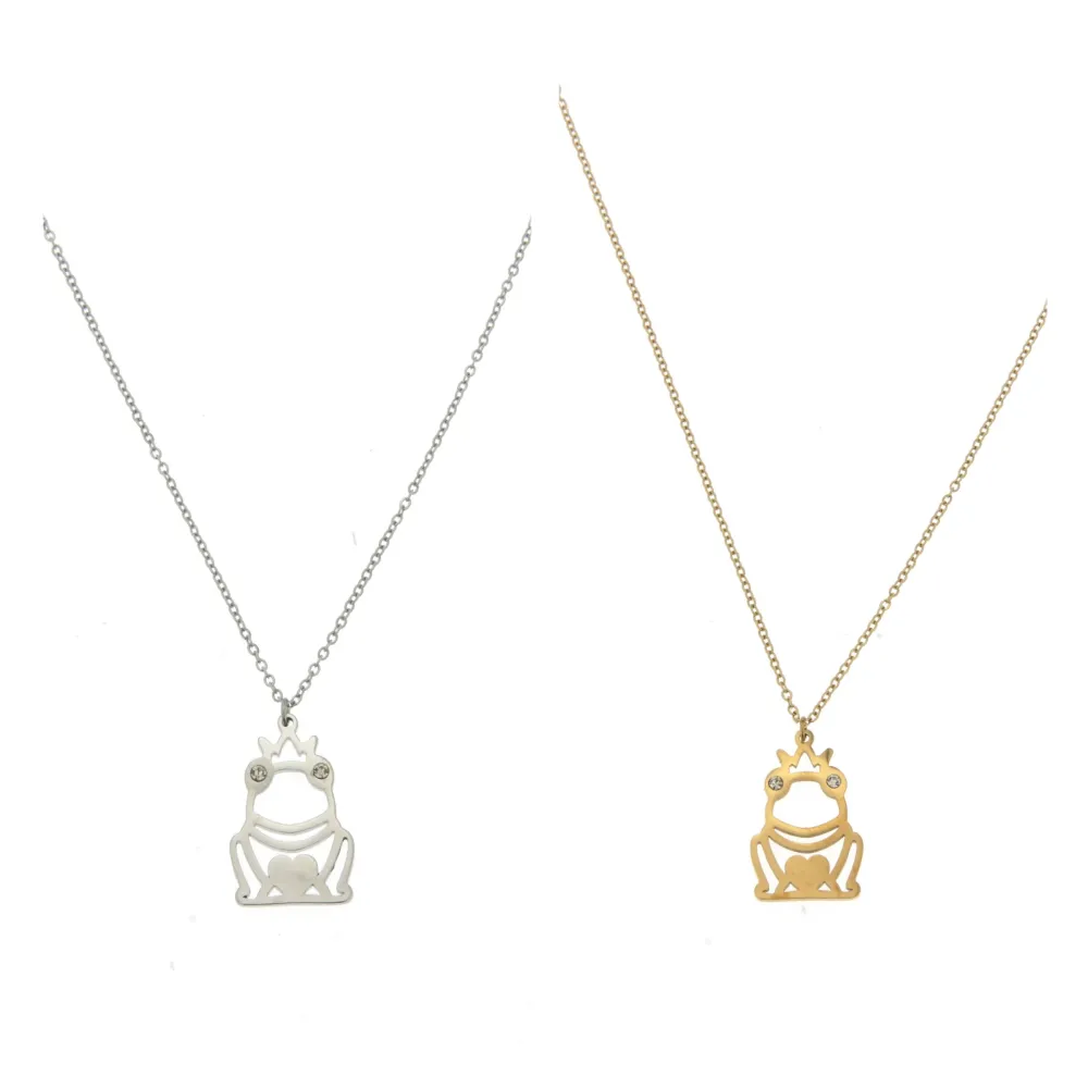 Ranocchio 3104 - Collana Fine in Acciaio_2