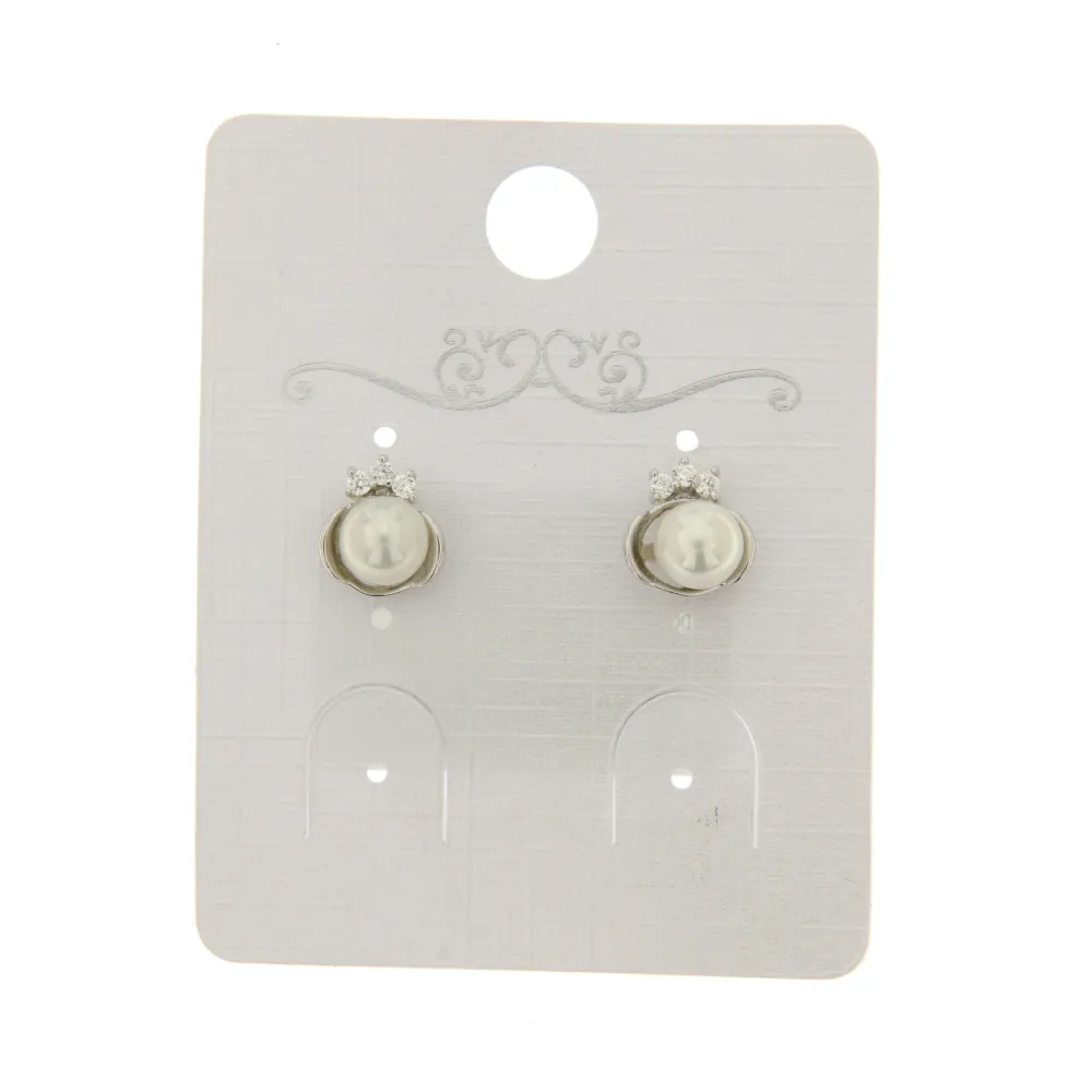 Regina Perla 3020 - Orecchini a lobo_Argento_2