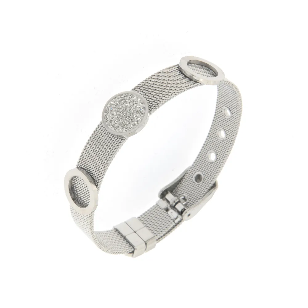 Tondo -Bracciale Cinturino Orologio_Argento_1