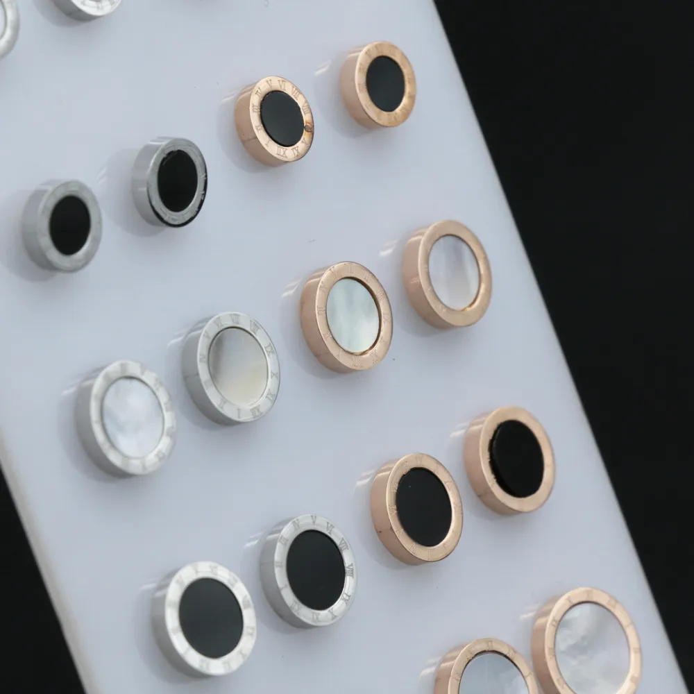 Tondo N.Romano  - Orecchini Acciaio (Conf. da 12 paia)_MIX_2