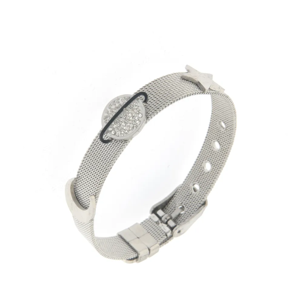 Universo -Bracciale Cinturino Orologio_Argento_1