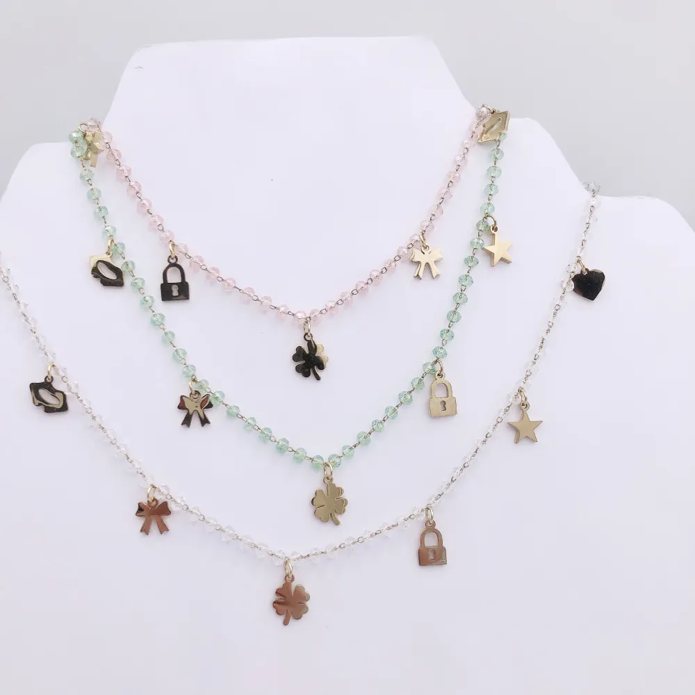 VCAC Fiocco lucchetto cuore stella rosario 6671_2