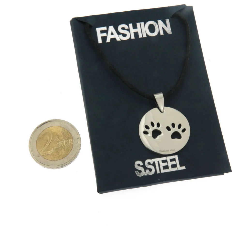 Zampe - Collana Corta Unisex_Acciaio_2