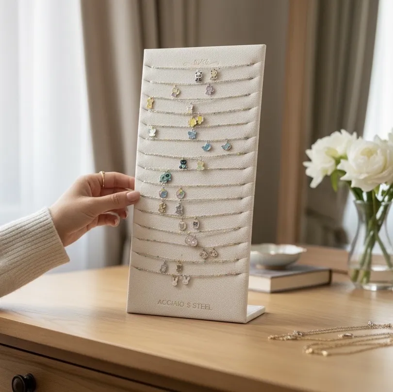 Mix Soggetti da Bambina-30Pz Collane Corte in Acciaio - CL-413-3626