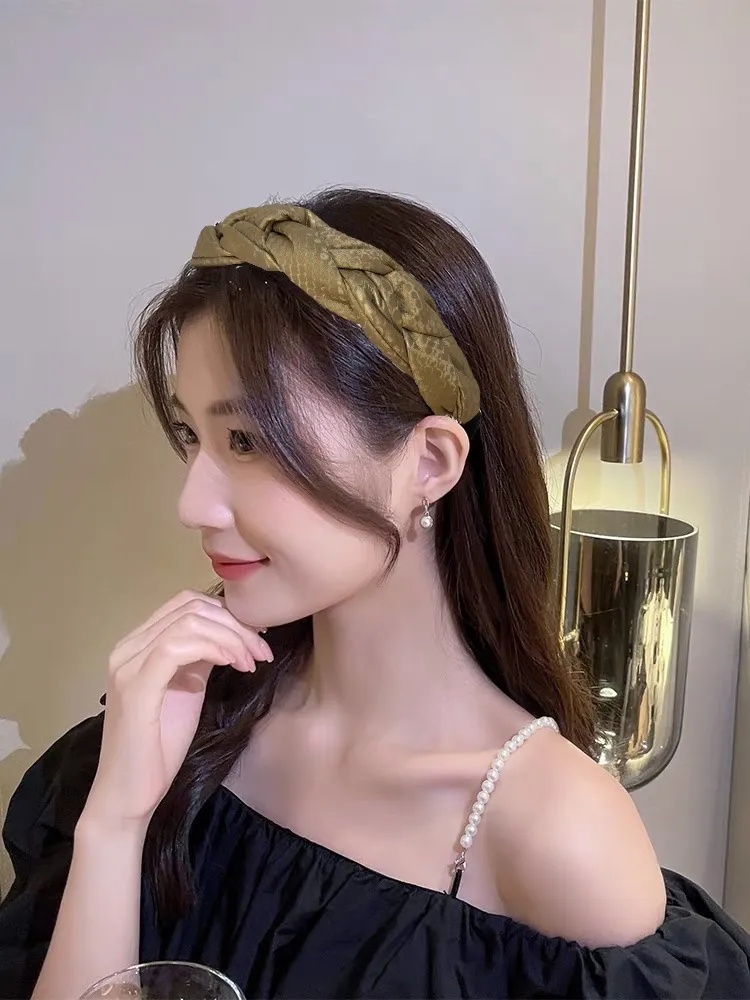 AXC143-88-Intrecciato-12Pz Cerchietti per Capelli