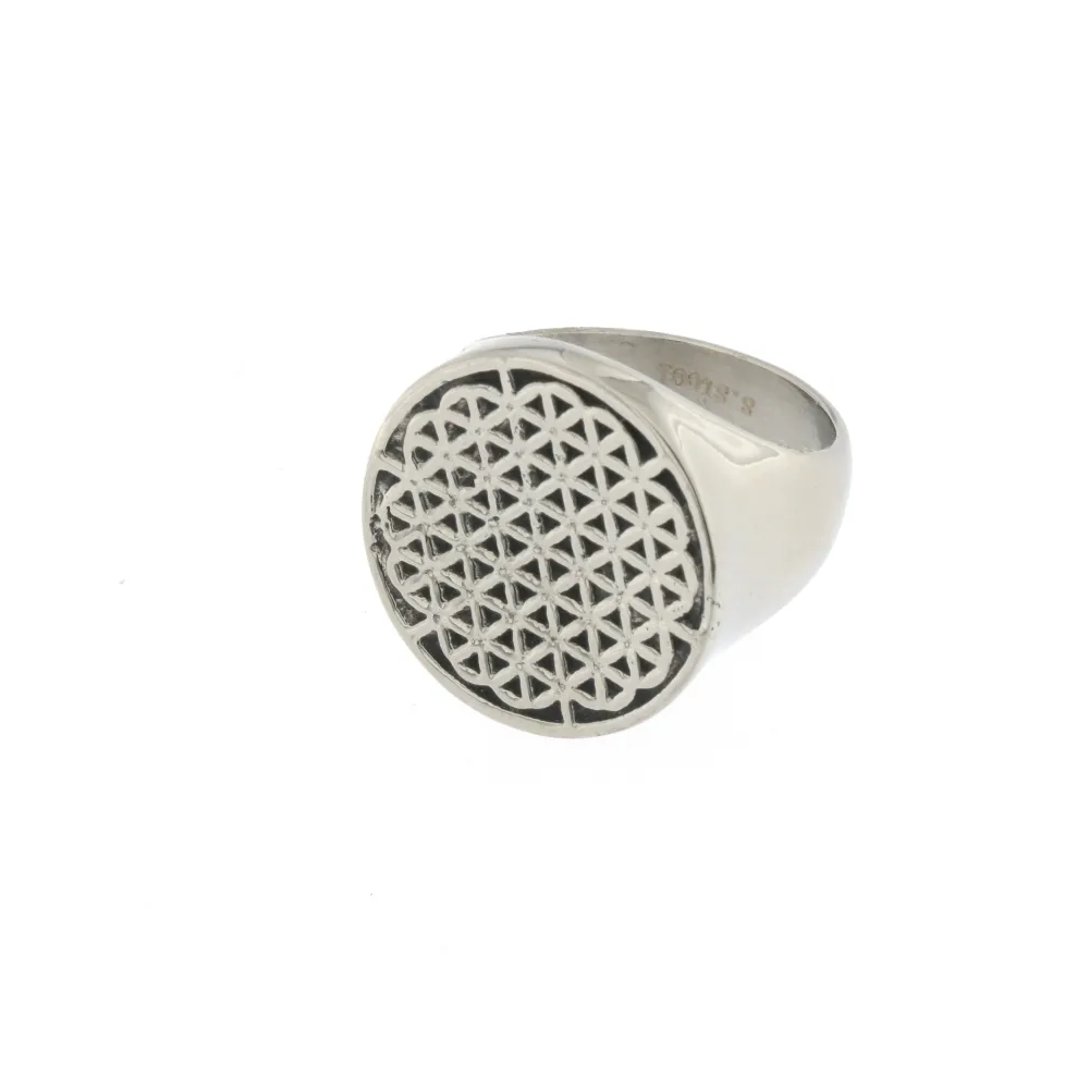 [Fiore della Vita - Anello da Uomo] Fiore della Vita - Anello da Uomo