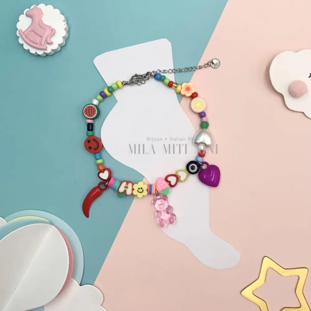 [KAV176-303- Orsetto-12Pz Cavigliere in Acciaio] KAV176-303- Orsetto-12Pz Cavigliere in Acciaio