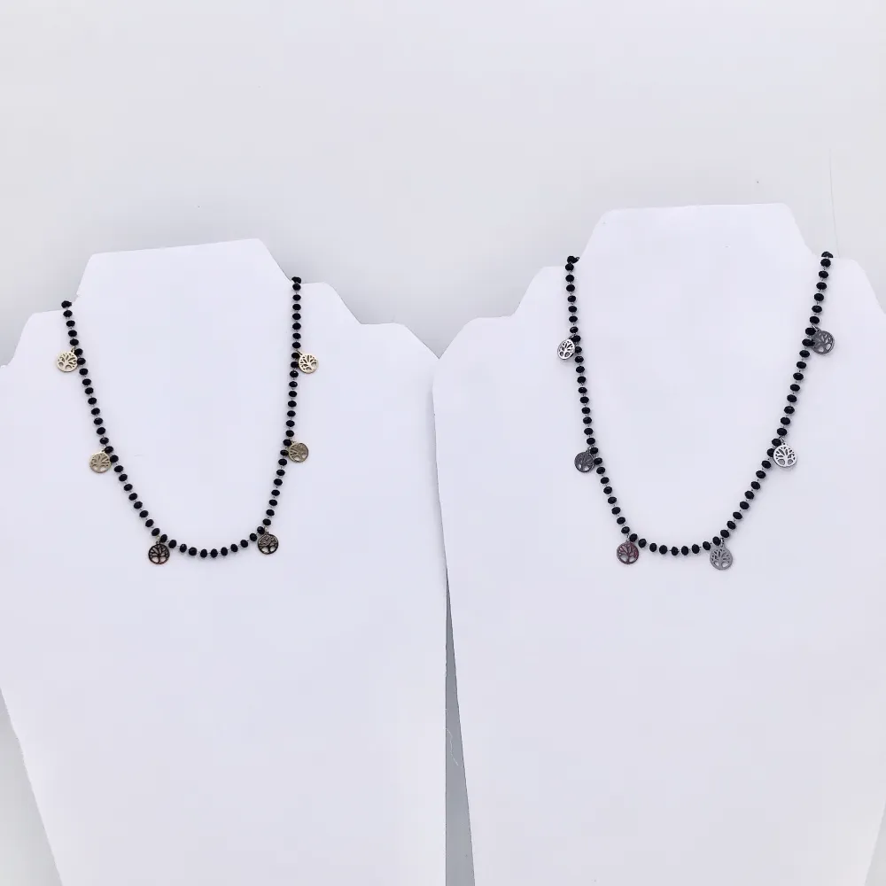 VCAC Albero della vita catena rosario 6631  - Collana acciaio