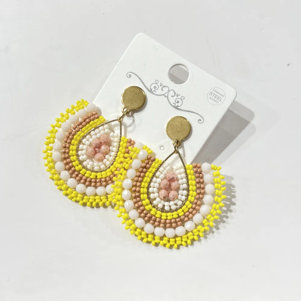 Cerchio Goccia-Orecchini Moda - OR-428-33