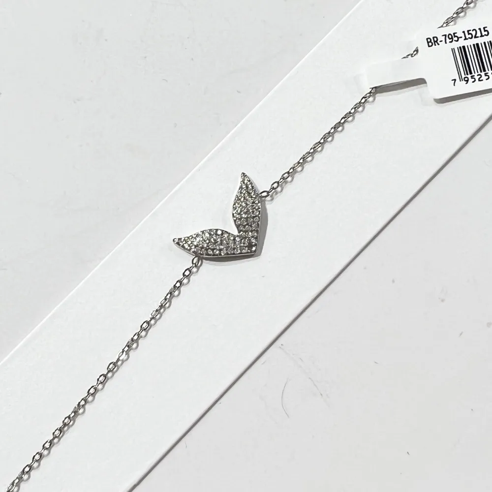 Coda di Pesce -Bracciale in Acciaio - BR-795-15215 (Argento)