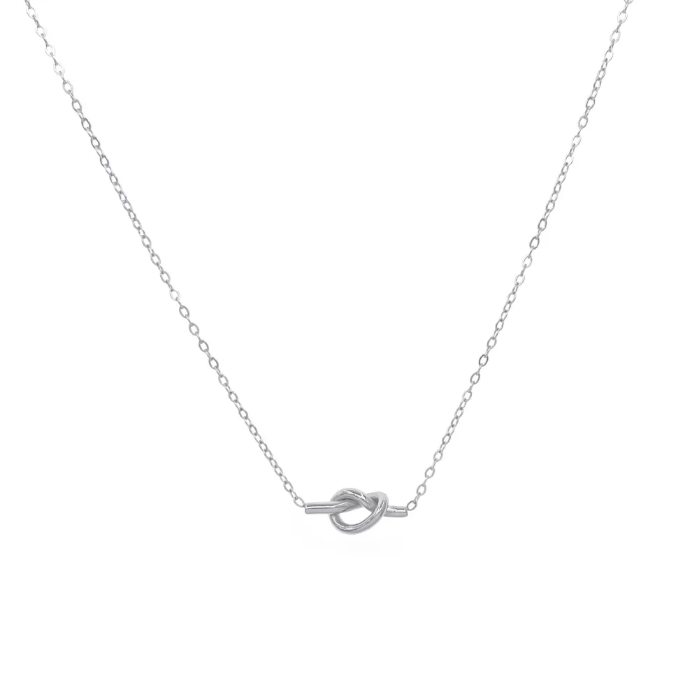 Nodo-Collana Corta in Acciaio - CL-413-3763