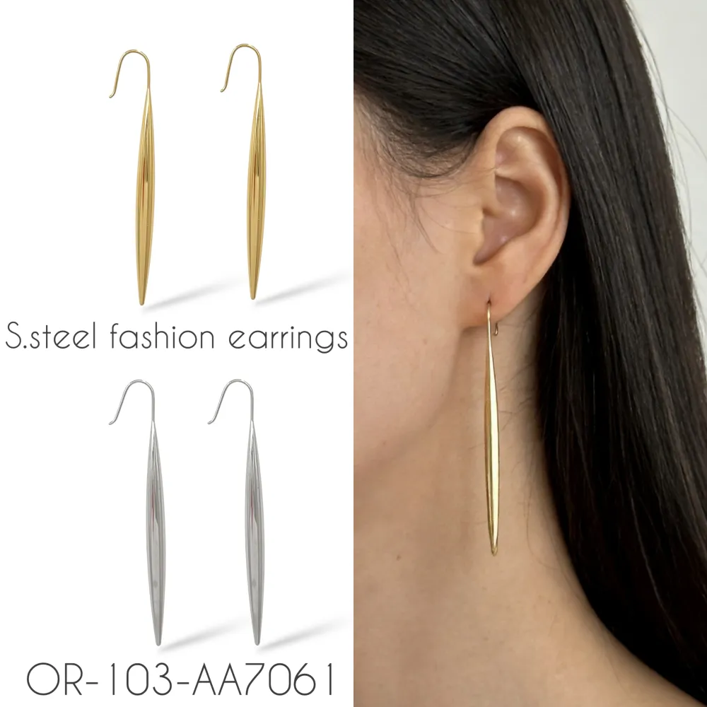 Goccia -Orecchini in Acciaio Emana - OR-103-AA7061E