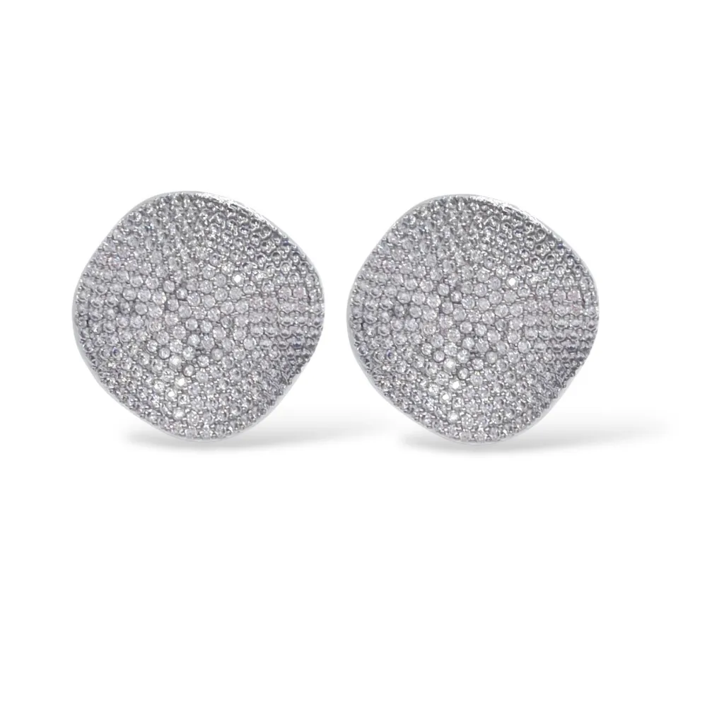 Rombo onda-Orecchini con Cubic Zirconia - OR-506-395