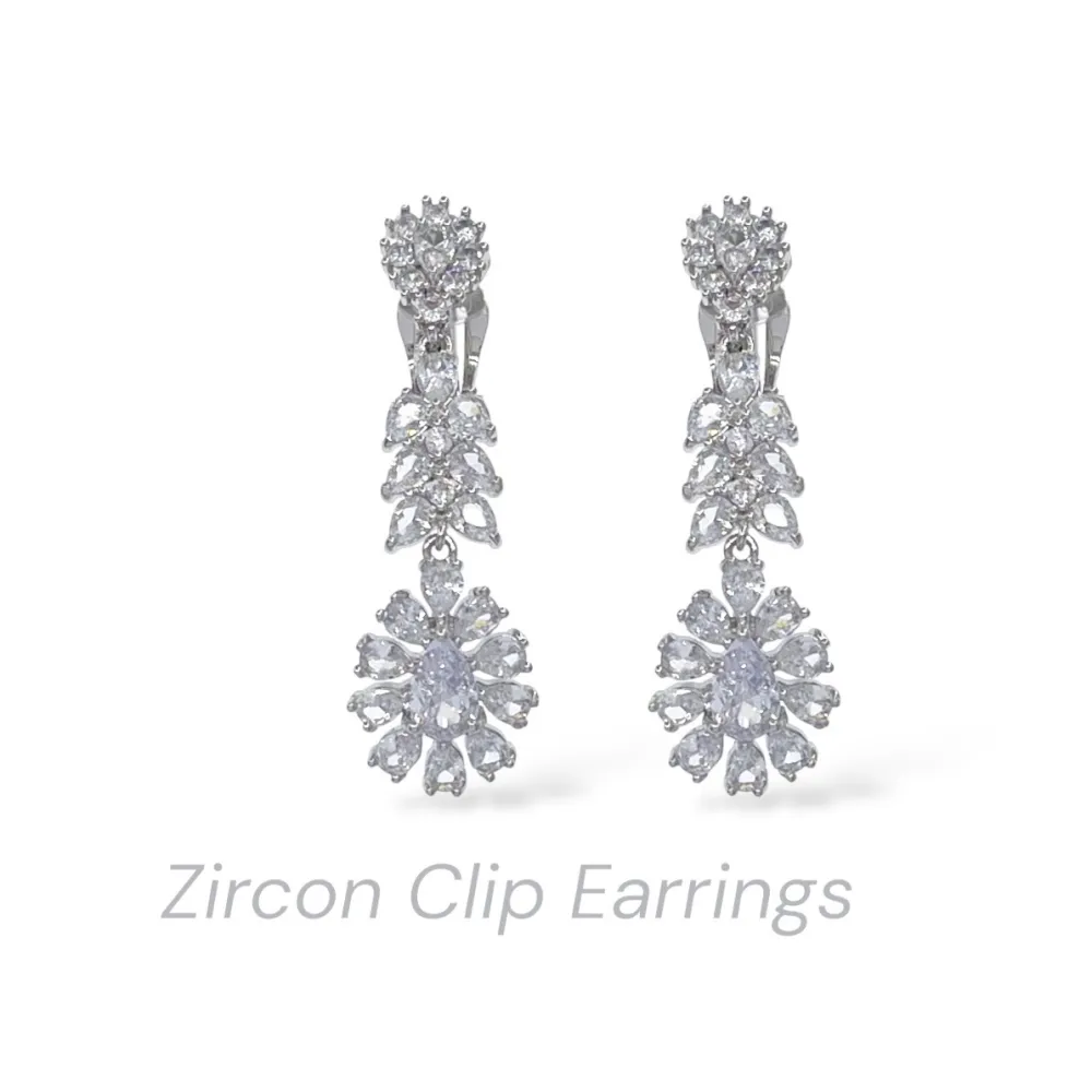 Pendente con Goccia-Orecchini a Clip - OR-506-417