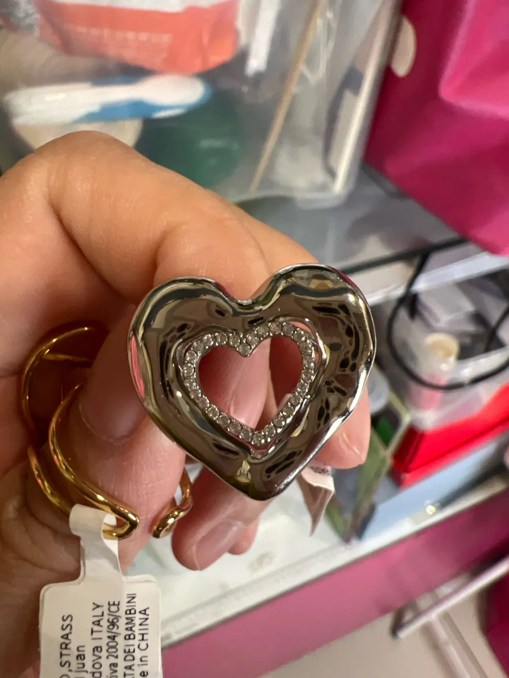 Cuore -Anello in Acciaio - AN-795-14185