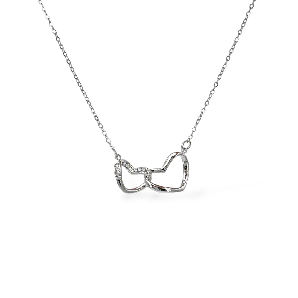 Cuore -Collana Corta in Acciaio - CL-795-10616