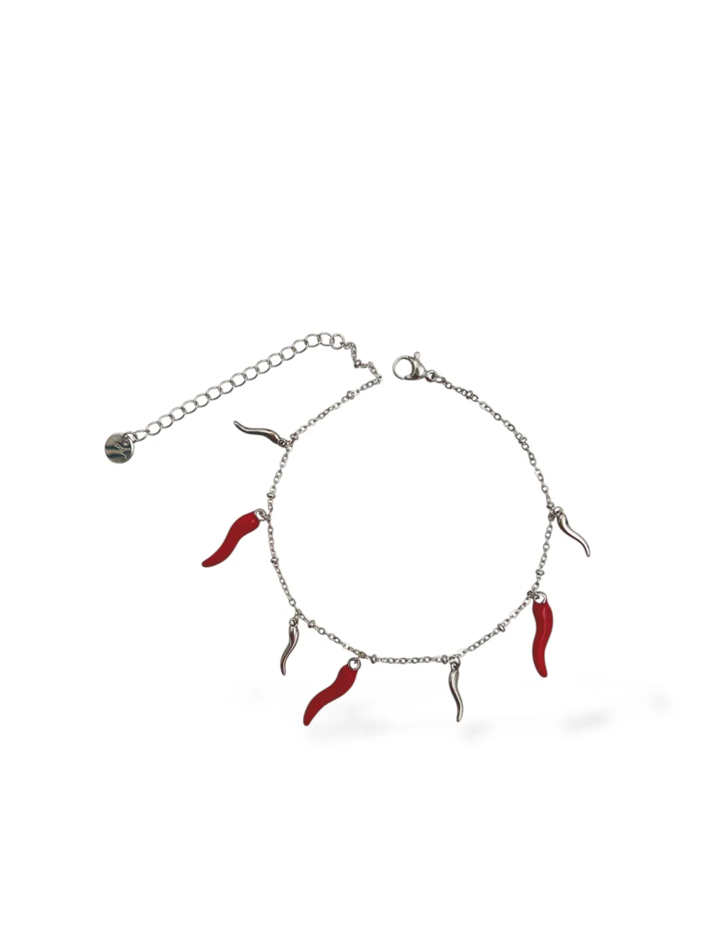 Cornino- Multi Pendenti Caviglie in Acciaio - CA-103-AA1555B
