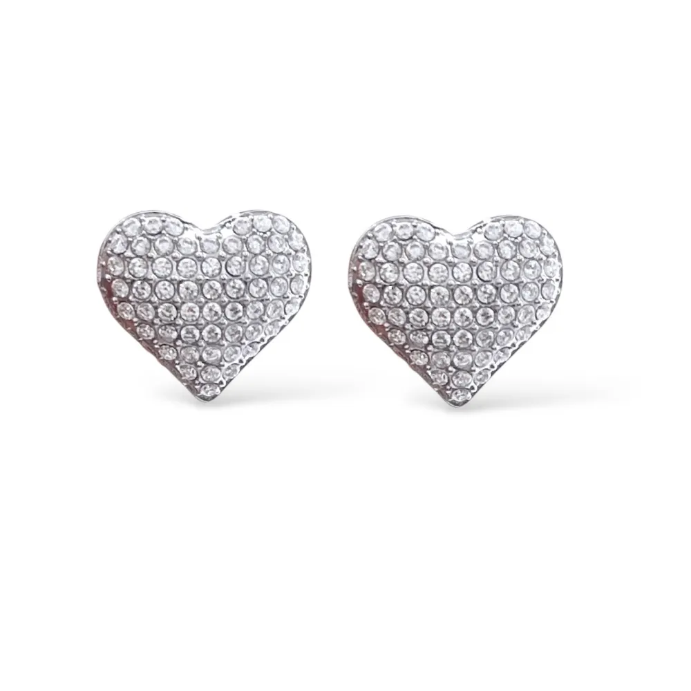 Cuore-Orecchini clip acciaio - OR-103-AA5751E