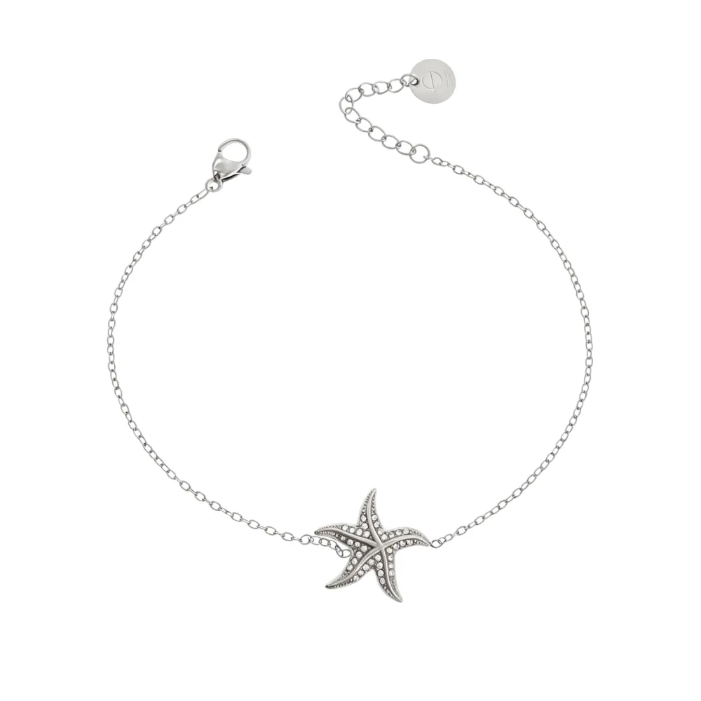 Stella marina -Bracciale in Acciaio - BR-795-15219 (Argento)