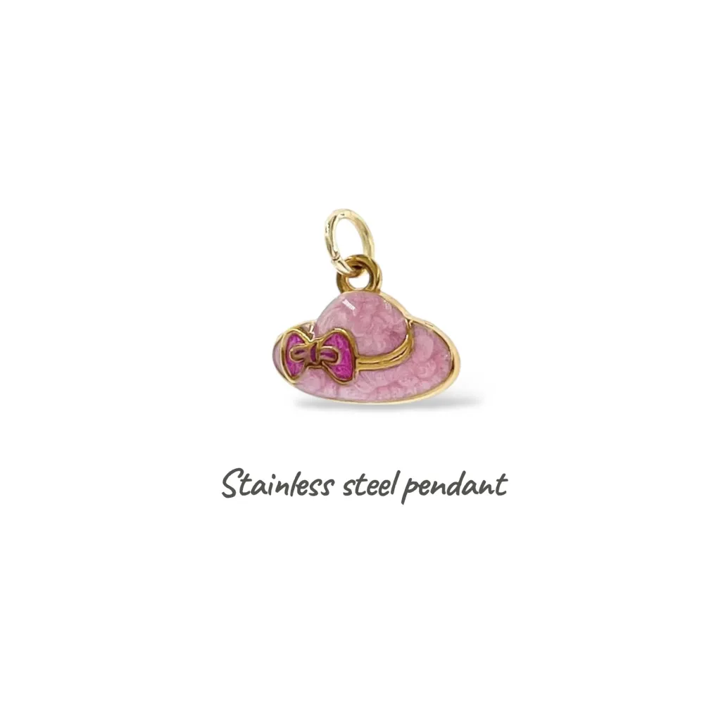 Cappello -Ciondolo /Charms in Acciaio - CIO-11