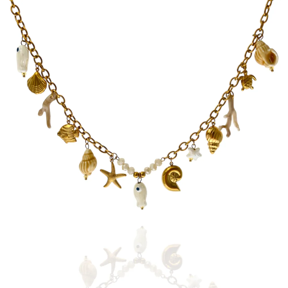 Mare -Collana Corta in Acciaio - CL-732-643
