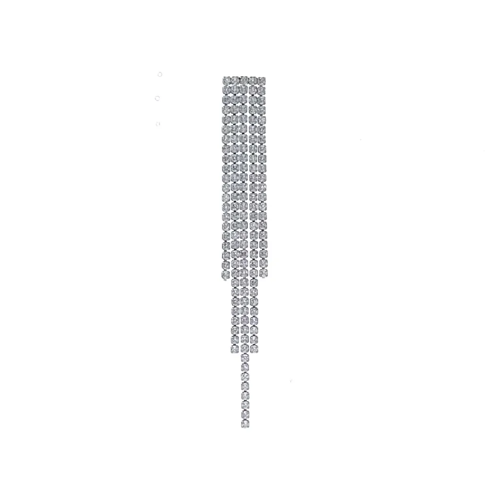 Tennis multifili-Orecchini in Acciaio - OR-413-2579 (Argento)