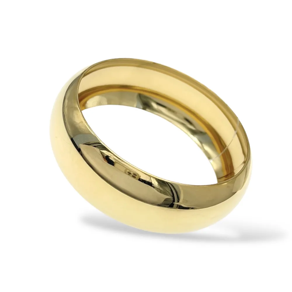 Liscio 25mm-Bracciale Rigido in Acciaio - BR-103-AA6153B 25mm