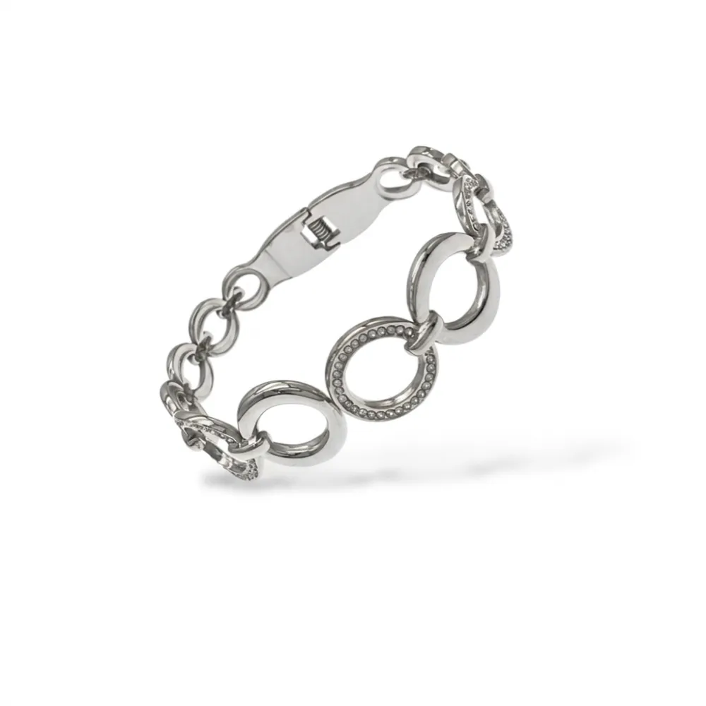 Cerchietti-Bracciale Rigido in Acciaio - BR-413-8753