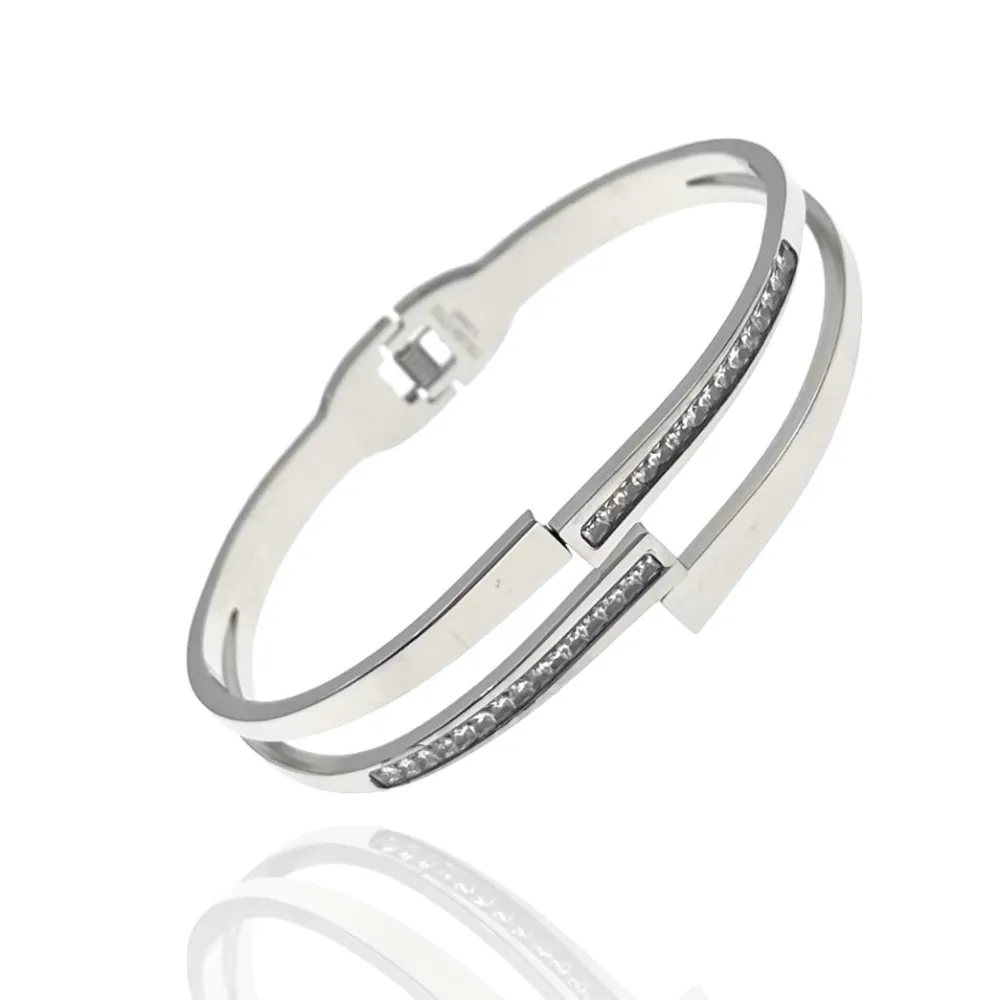 Bracciale Rigido in Acciaio - BR-413-2301