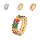 AMM-Foglie 5358 - Anello con Cubic Zirconia - AMM/109-199