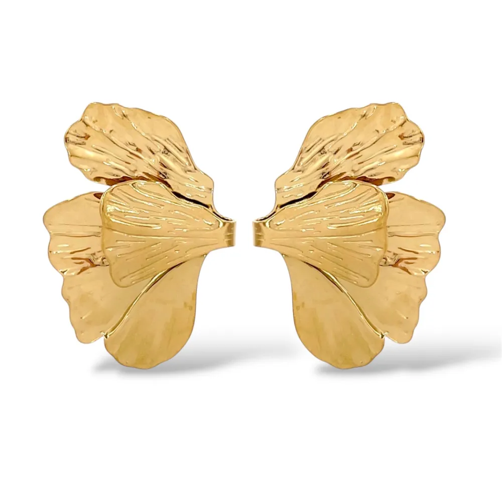 Fiore-Orecchini in Acciaio - OR-103-AA7104E