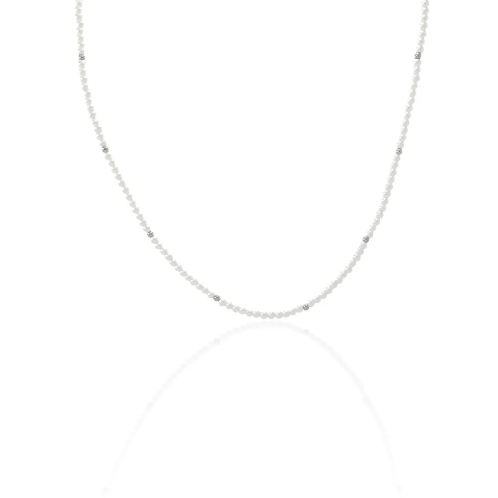 Perla-Collana Corta in Acciaio - CAC-413-2566