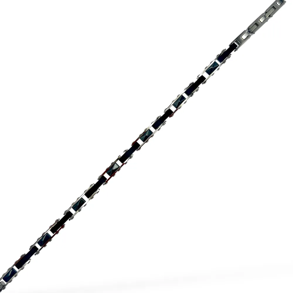 [BR-600-H433] Catena-Bracciale in Acciaio da Uomo - BR-600-H433